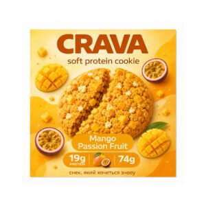Crava Протеїнове печиво - 74г Манго