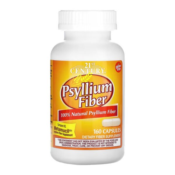 21st Century Psyllium — 160 капсул