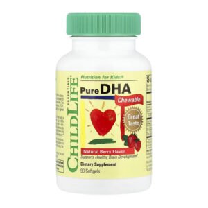 ChildLife Essentials Pure DHA Жувальні капсули — 90 капсул