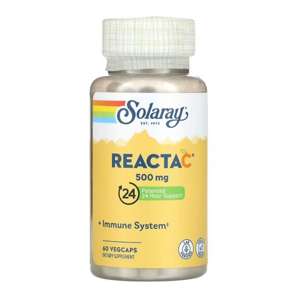 Solaray Reacta-C — 60 рослинних капсул