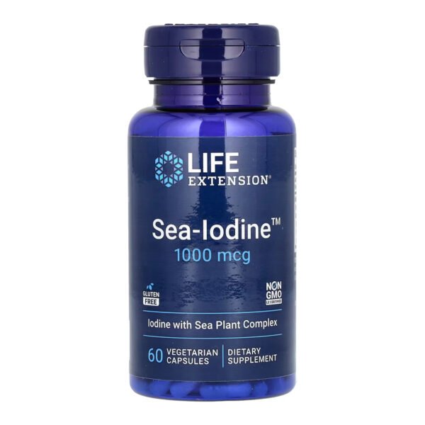 Life Extension Sea-Iodine™ — 60 рослинних капсул