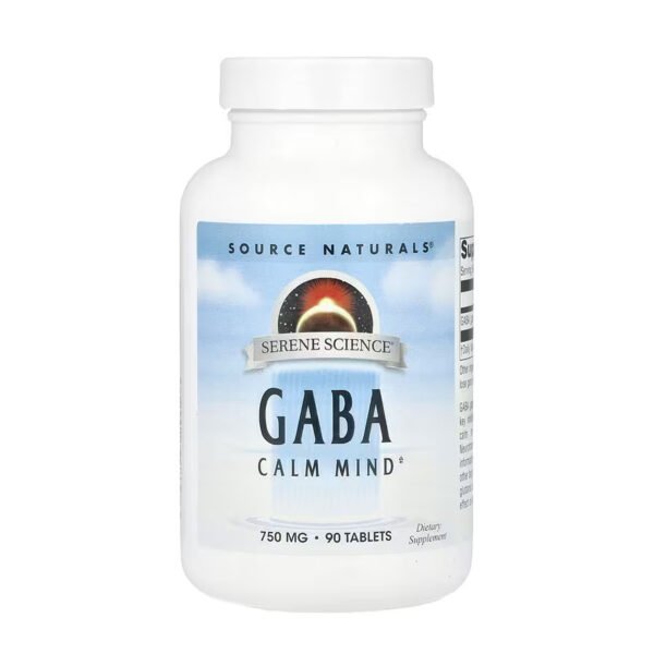 Source Naturals GABA 750 мг — 90 таблеток