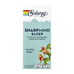 Solaray SharpMind Nootropics Sleep — 30 рослинних капсул