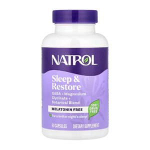 NATROL Sleep & Restore без мелатоніну — 60 капсул