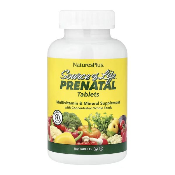 Nature's Plus Source Of Life Prenatal — 180 таблеток
