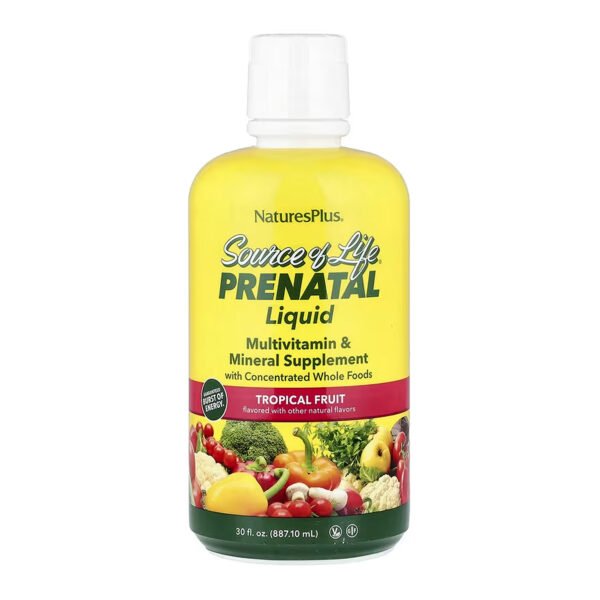 Nature's Plus Source of Life Prenatal Liquid — 887 мл