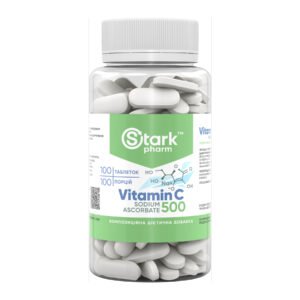 Stark Pharm Вітамін C Натрію Аскорбат 500 мг - 100 таблеток