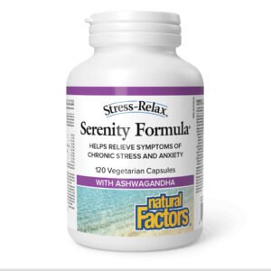Natural Factors Stress-Relax Serenity Formula — 120 рослинних капсул
