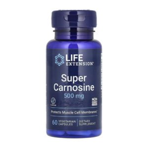 Life Extension Super Carnosine 500 мг — 60 рослинних капсул