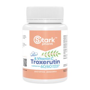 Stark Pharm Троксерутин та Вітамін C — 60 таблеток
