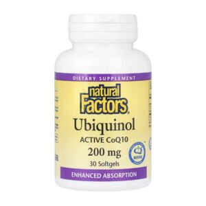Natural Factors Убіхінол CoQ10 200 мг - 30 капсул