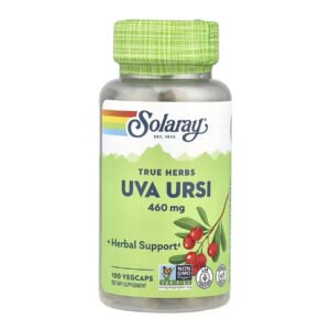 Solaray Uva Ursi — 100 рослинних капсул