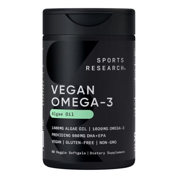 Sport Research Vegan Omega-3 1400mg — 60 капсул