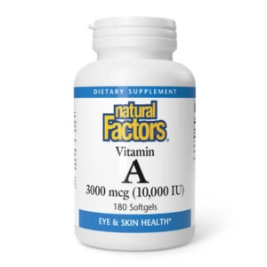 Natural Factors Вітамін А 3000 мкг 10000 МО - 180 капсул
