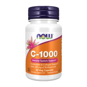 Now Foods Вітамін C-1000 — 30 рослинних капсул