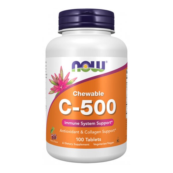 Now Foods C-500 — 100 таблеток вишня