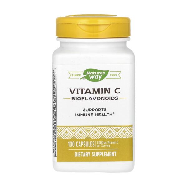Nature's Way Вітамін C з біофлавоноїдами — 100 капсул