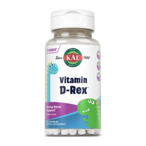 KAL Vitamin D-Rex — 90 жувальних капсул з ароматом жувальної гумки