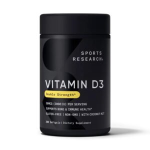 Sport Research Вітамін D3 2000IU - 360 капсул