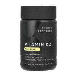 Sport Research Вітамін K2 — 60 рослинних капсул