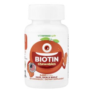 Lifeable VitaWorks Kids Biotin — 120 жувальних таблеток