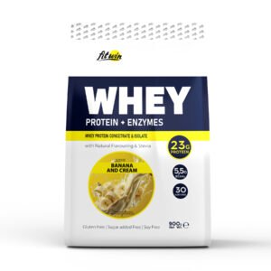 FitWin Сироватковий протеїн — 900 г Банан і Крем