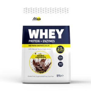 FitWin Сироватковий протеїн — 900 г Двійний шоколад