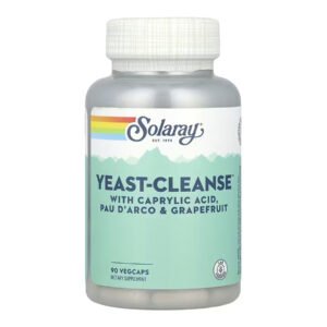 Solaray Yeast Cleanse — 90 рослинних капсул