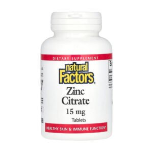 Natural Factors Цитрат Цинку 15мг - 30 таблеток