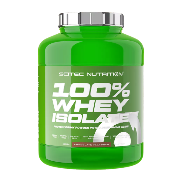 Scitec Nutrition 100% Ізолят Сироваткового Протеїну — 2000 г Малина