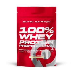 Scitec Nutrition 100% Whey Professional — 1000 г Полуниця з білим шоколадом