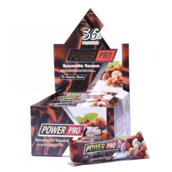 Power Pro Протеїновий батончик 36% - 20x60г