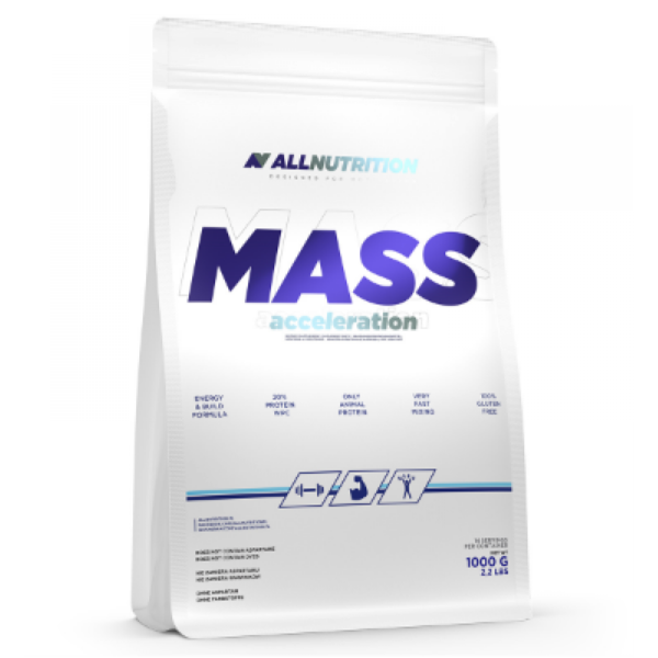Allnutrition Mass Acceleration — 1000 г карамель