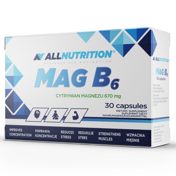 Allnutrition MAG B6 — 30 капсул