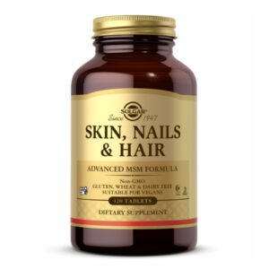 Solgar Skin Nails & Hair Advanced MSM — 120 таблеток
