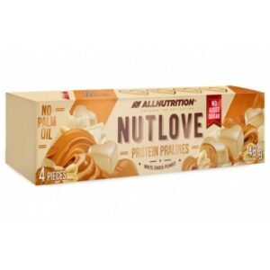 Allnutrition Батончик з білого шоколаду та арахісом — 48 г