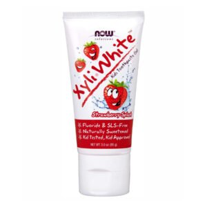 Now Foods Xyli White kids toothpaste gel — 85 г