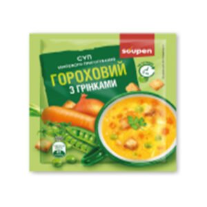 Monsters Суп миттєвого приготування Гороховий з грінками — 30x20 г