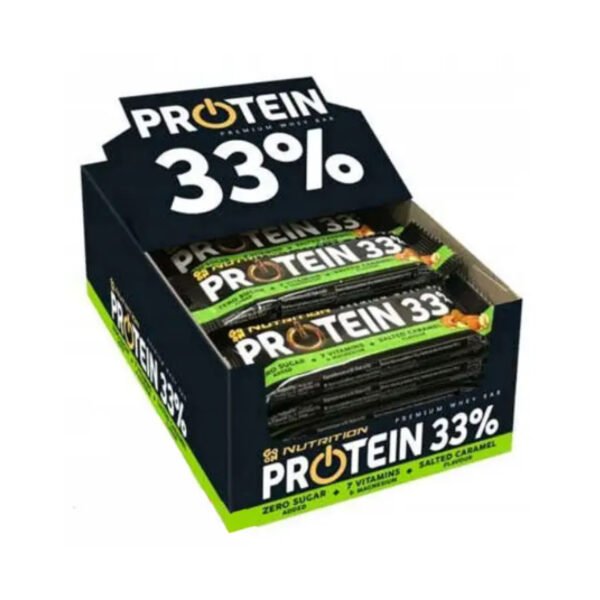 GoOn Nutrition Протеїновий батончик 33% — 25x50г Солений карамель