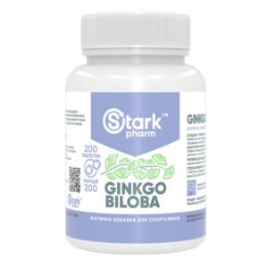 Stark Pharm Екстракт Гінкго Білоба 40мг — 200 таблеток