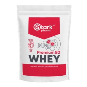 Stark Pharm Whey 80 — 1000 г полуниця