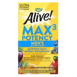 Nature's Way Max3 Men's — 90 таблеток