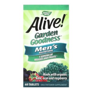 Nature's Way Alive Organic Garden Goodness Men — 60 таблеток