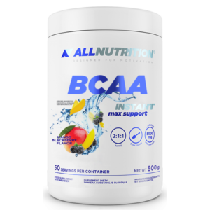 Allnutrition BCAA Max Support Instant — 500 г Манго Чорниця