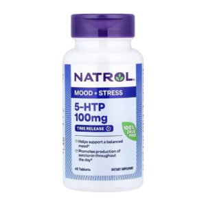 NATROL 5-HTP 100мг з поступовим вивільненням — 45 таблеток