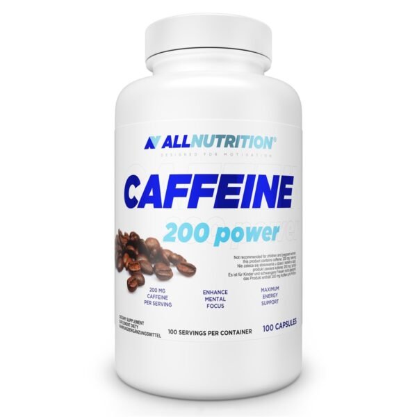 Allnutrition Кофеїн 200 — 100 капсул