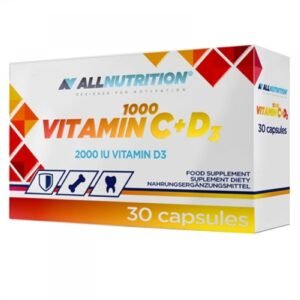 Allnutrition Вітамін C + D3 1000 — 30 капсул