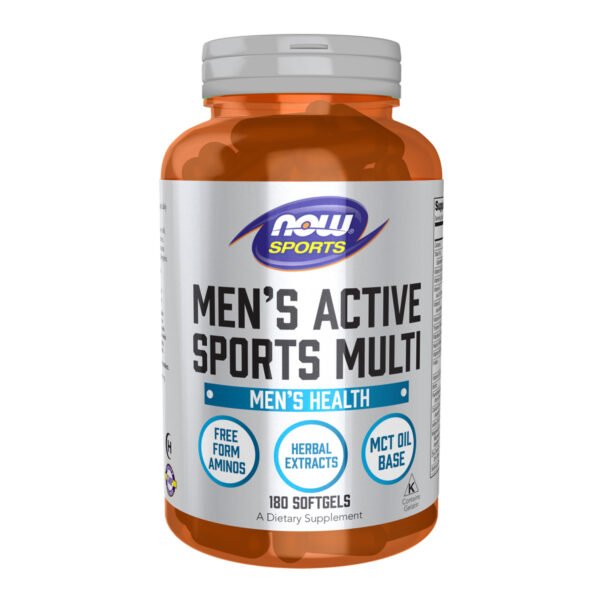 Now Foods Men's Active Sports Multi — 180 капсул