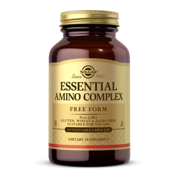 Solgar Essential Amino Complex — 90 рослинних капсул
