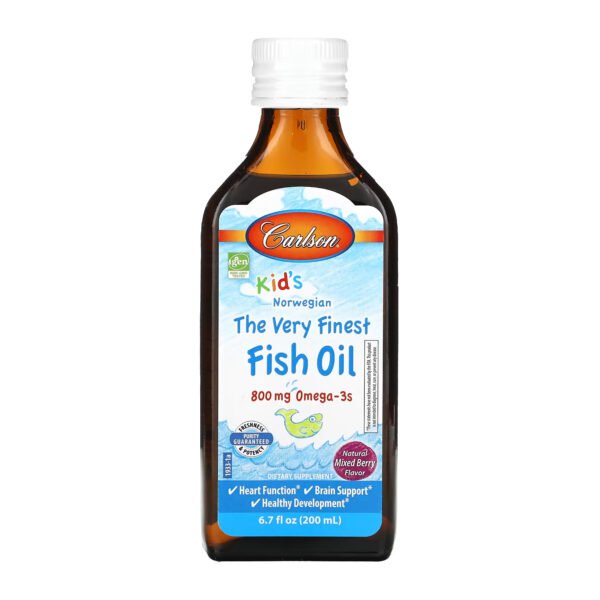 Carlson Laboratories Kids VFFO — 200 мл змішані ягоди